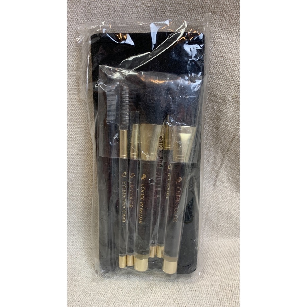 7 piece Make up Brush set with case